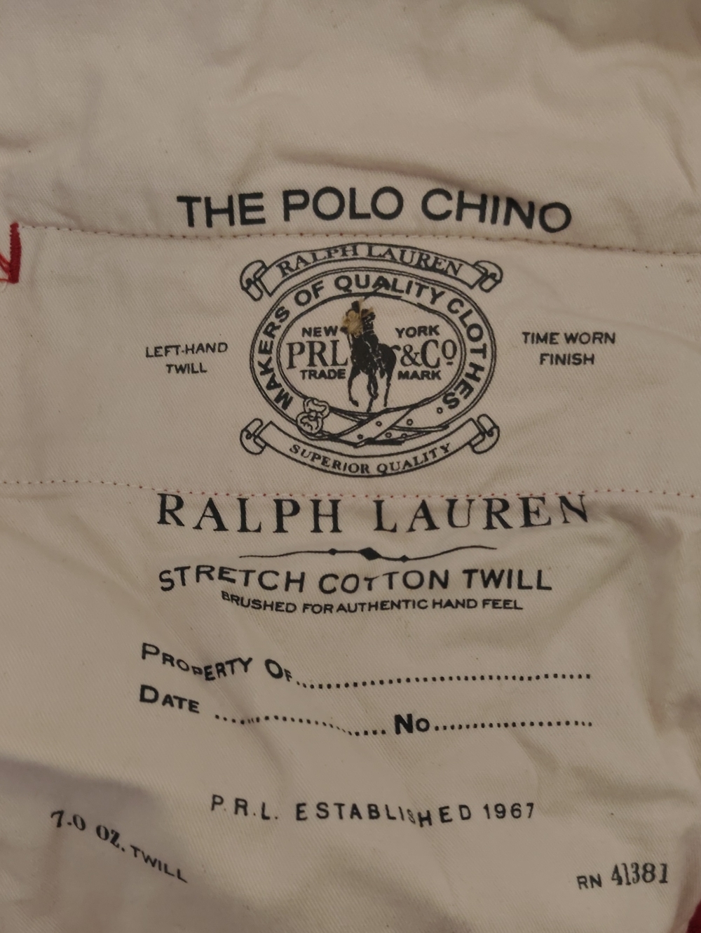 Polo by Ralph Lauren Coral-Red Cotton Chino Shorts